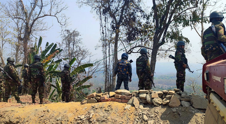 রুমার পাহাড়ে সেনা অভিযানে কেএনএ কমান্ডারসহ নিহত ২