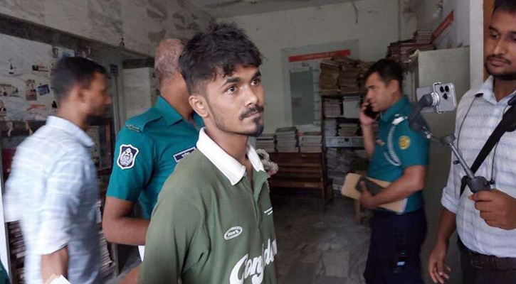 পুরান ঢাকায় ব্যবসায়ী হত্যা: আদালতে দায় স্বীকার ছাত্রদল নেতা রবিন