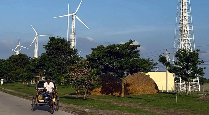 সিরাজগঞ্জে বায়ু বিদ্যুৎ উৎপাদন প্রকল্পের সফলতা