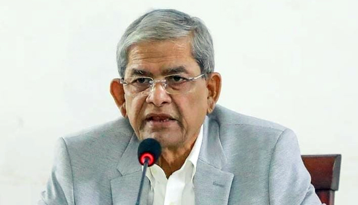 চলমান সংকটের একমাত্র সমাধান নির্বাচন: মির্জা ফখরুল