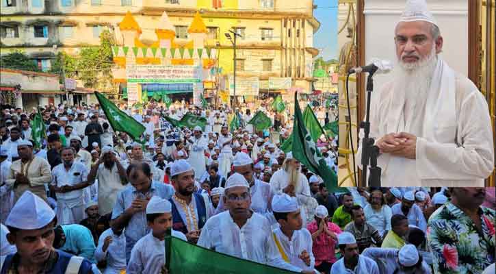 মাইজভাণ্ডারে সৈয়দ আহমদ উল্লাহ্ মাইজভান্ডারীর ওরশে লাখো ভক্তের ঢল