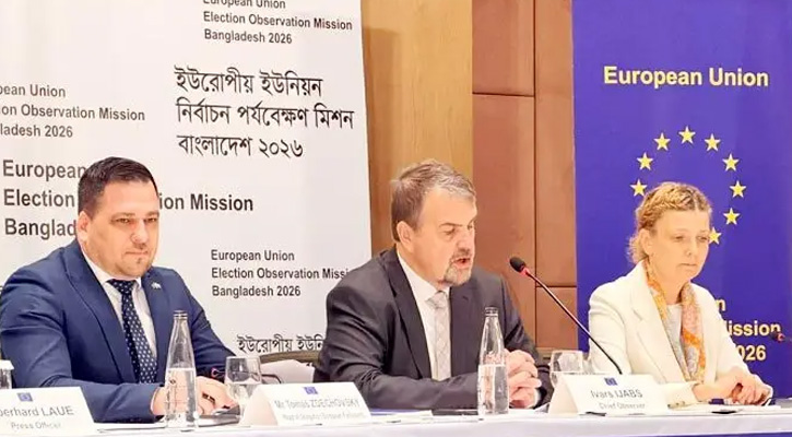 ‘বিশ্বাসযোগ্য ও প্রতিযোগিতামূলক’ নির্বাচন হয়েছে: ইইউ পর্যবেক্ষণ মিশন