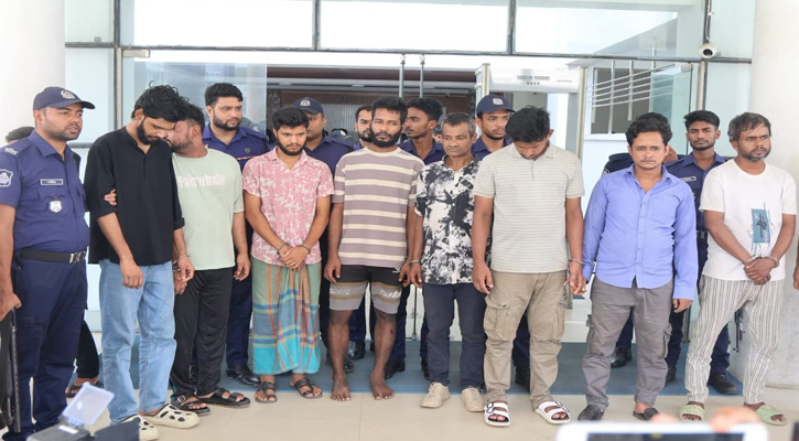 পুলিশের সাঁড়াশি অভিযানে ডেভিড ইমনের ৭ সহযোগী সন্ত্রাসী গ্রেফতার।