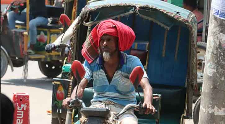 দেশের সর্বোচ্চ তাপমাত্রা রাজশাহীতে