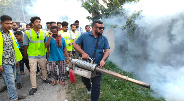 ডেঙ্গু প্রতিরোধে ঈশ্বরদীতে জনসচেতনতা বাড়াতে মাইকিং ও  পরিচ্ছন্নতা অভিযানের উদ্বোধন
