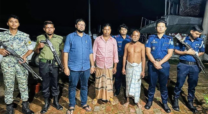 লামায় অবৈধভাবে বালু উত্তোলনের দায়ে ২ জনকে কারাদণ্ড