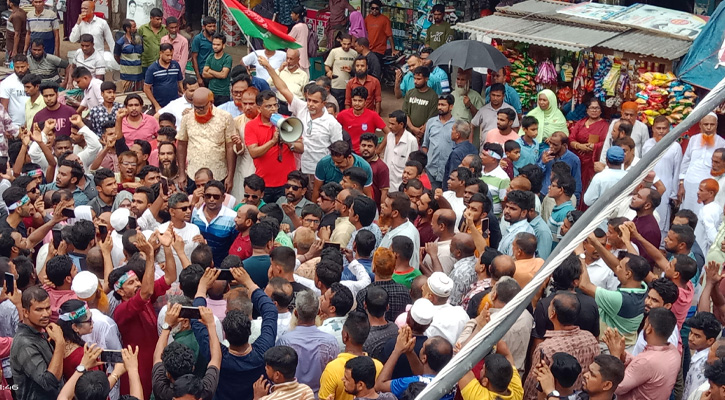 খালেদা জিয়ার মনোনীত প্রার্থীকে ধানের শিষ প্রতিকে ভোট দেওয়ার আহ্বান জানালেন: সেলিমুজ্জামান