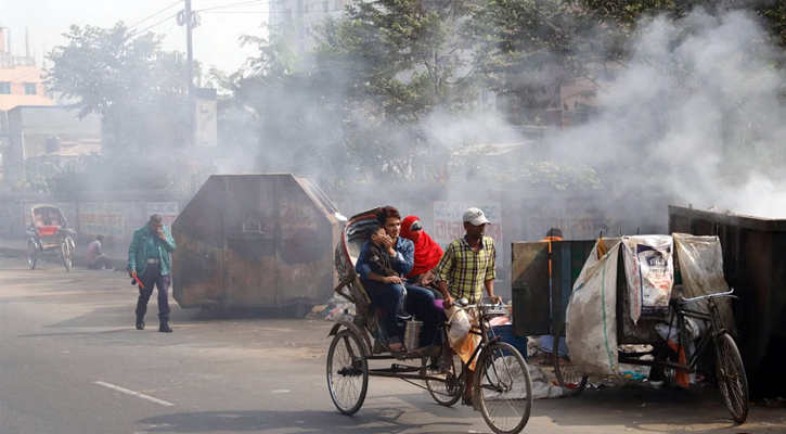 ঢাকার বাতাস ফের অস্বাস্থ্যকর অবস্থায়
