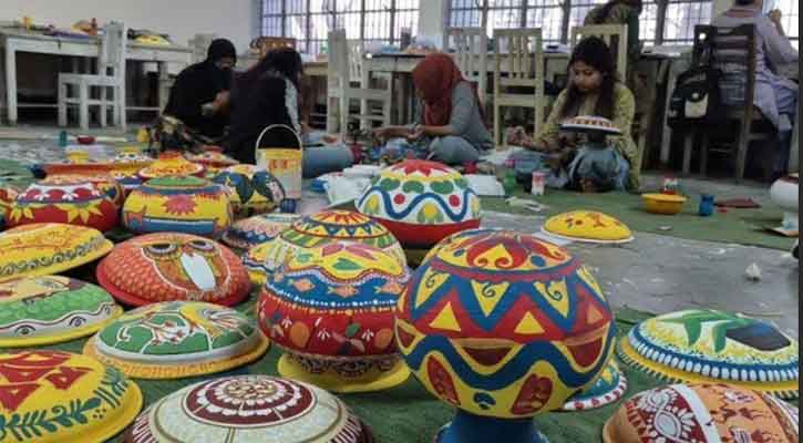 রাজশাহী বিশ্ববিদ্যালয় বর্ষবরণের প্রস্তুতি