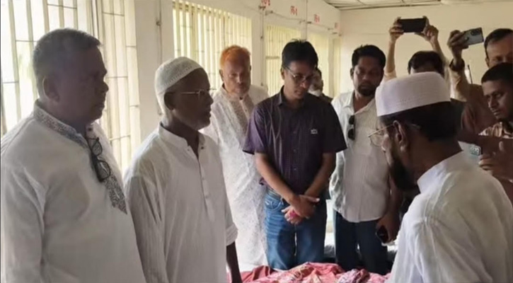 শ্রীপুর উপজেলা স্বাস্থ্য কমপ্লেক্সে আহতদের দেখতে এমপি বাচ্চু