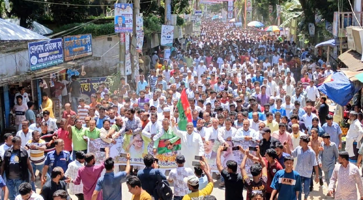 সদরপুরে বিএনপির প্রতিষ্ঠাবার্ষিকী উপলক্ষে র‍্যালী অনুষ্ঠিত