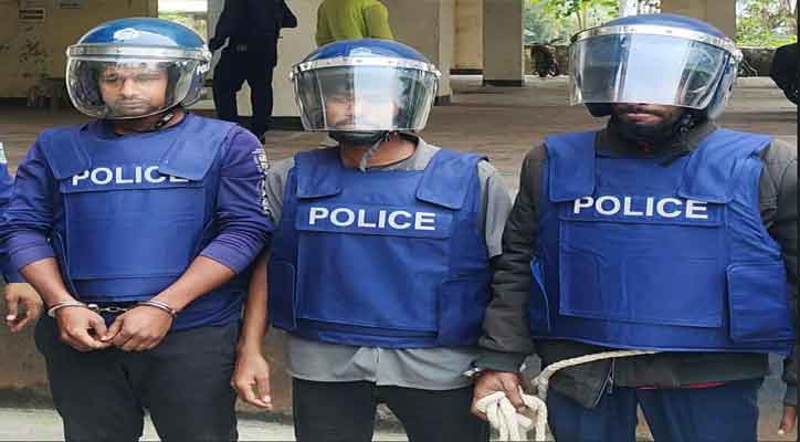 ভোলার তজুমদ্দিনে গণধর্ষণের মামলায় তিন আসামি  গ্রেফতার