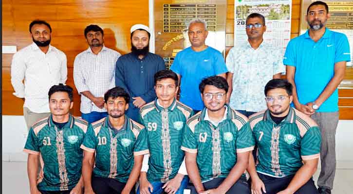 কুয়েট অ্যাথলেটিকস দলের ভাইস-চ্যান্সেলরের সঙ্গে সৌজন্য সাক্ষাৎ