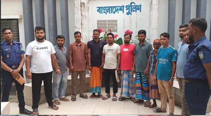 ভালুকায় ছাত্রলীগের ঝটিকা মিছিল, গ্রেপ্তার ৯