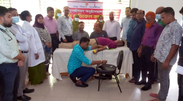 সাতক্ষীরায় জুলাই পুনর্জাগরণ উপলক্ষে ফ্রি মেডিকেল ক্যাম্প ও রক্তদান কর্মসূচি