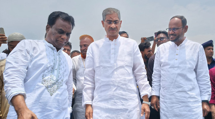 টাঙ্গাইলে স্থায়ী বেড়িবাঁধের ঘোষণা পানিসম্পদ মন্ত্রীর