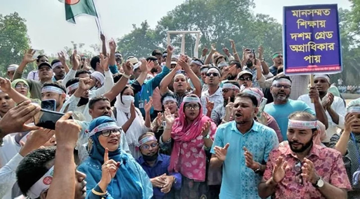 প্রাথমিক শিক্ষকদের সিদ্ধান্ত বদল, কর্মবিরতি চলছে