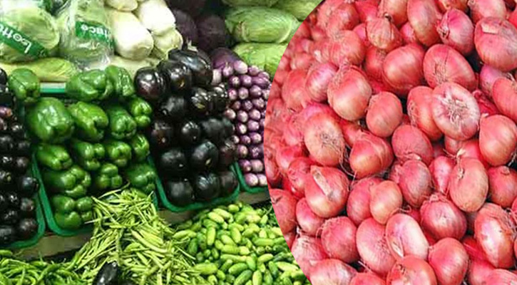 কমেনি পেঁয়াজের ঝাঁজ , তবে বাজারজুড়ে শীতের সবজির স্বস্তি