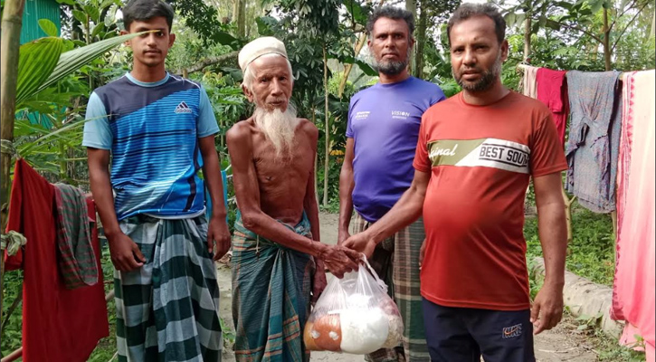 সিরাজগঞ্জে অসহায় পরিবারকে সহায়তা দিল বাংলাদেশ জামায়াতে ইসলামী