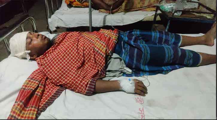 নগরকান্দায় ঘাস কাটাকে কেন্দ্র করে সংঘর্ষ, আহত ৪