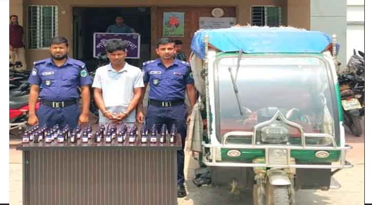 পত্নীতলায় নিষিদ্ধ সিরাপসহ মাদক  আটক