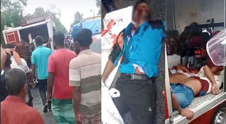 রাজশাহী মোহনপুরে সড়ক দূর্ঘটনায় ইসলামী ব্যাংক কর্মকর্তা-সহ নিহত ২, আহত ৩
