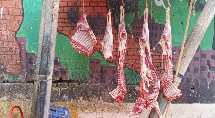 ব্রাহ্মণবাড়িয়ায় মাংস ব্যবসায়ীদের কাছে চাঁদা দাবি থানায়  অভিযোগ
