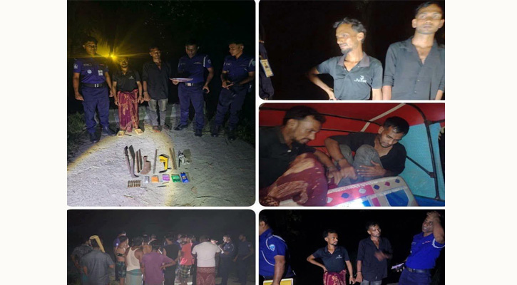 কুমিল্লায় কোরপাই-আবিদপুর সড়কে ডাকাতির প্রস্তুতি: দেশীয় অস্ত্রসহ আন্তঃজেলা ডাকাত দলের ২ সদস্য গ্রেপ্তার