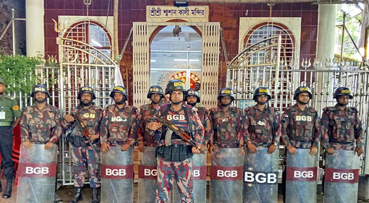 সারাদেশে দুর্গাপূজায় ৪৩০ প্লাটুন বিজিবি মোতায়েন