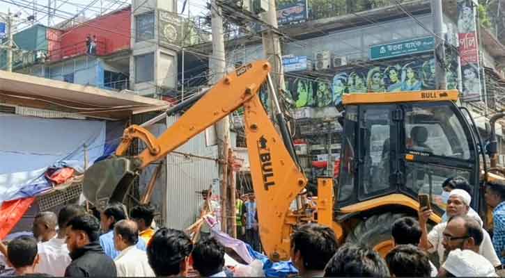 সোনারগাঁয়ে ফুটপাত দখন মুক্ত করতে   অভিযান চলবে-ইউএনও আসিফ