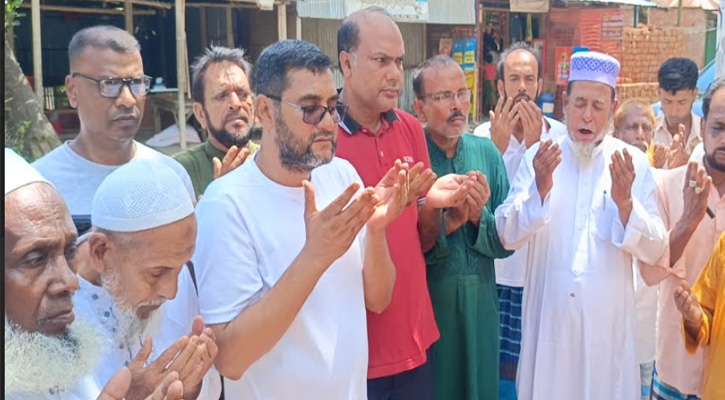 শ্রীপুরে রাস্তার কার্পেটিং কাজের উদ্বোধন