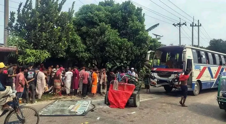 ময়মনসিংহে বাস-সিএনজি মুখোমুখি সংঘর্ষ, নিহত ৭