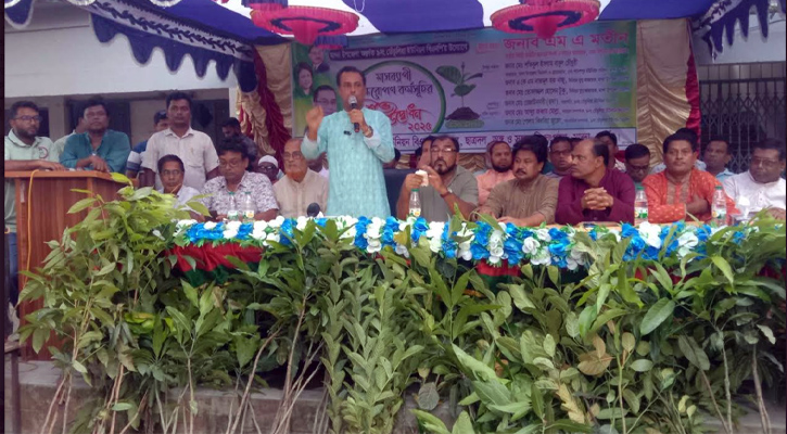 মান্দার তেঁতুলিয়া ইউনিয়নে বিএনপির মাসব্যাপী বৃক্ষরোপণ কর্মসূচির উদ্বোধন