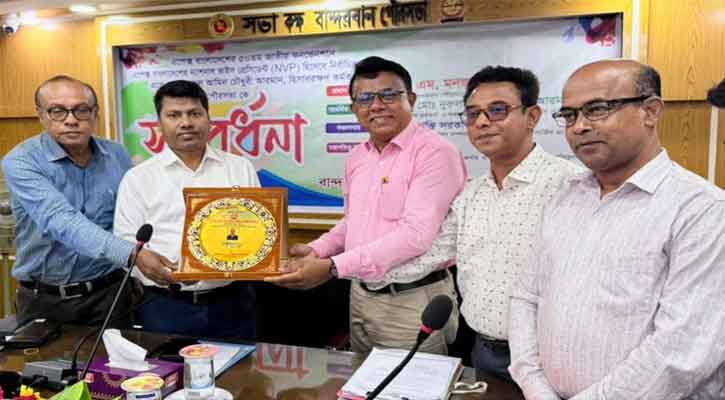 বান্দরবানে এপেক্স বাংলাদেশের নবনির্বাচিত এনভিপি নুরুল আমিন চৌধুরী আরমানকে সংবর্ধনা