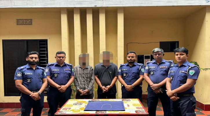 মৌলভীবাজারে, আন্তঃজেলা চক্রের ২ সদস্য গ্রেফতার