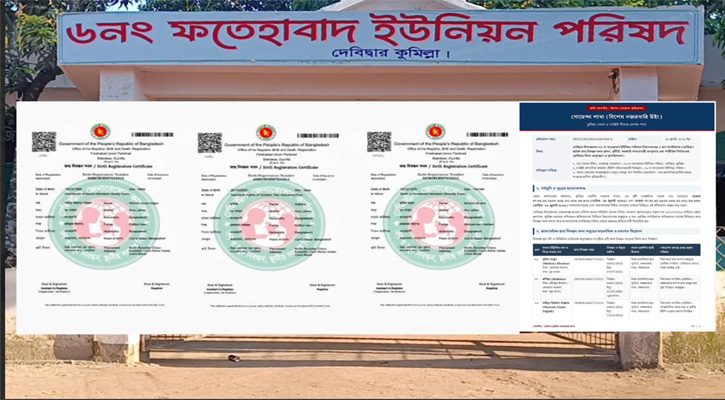 ফতেহাবাদের জন্মসনদ বিতর্কে নতুন মোড় দেবিদ্বারে বাংলাদেশি নাগরিকদের রোহিঙ্গা বলে প্রচার