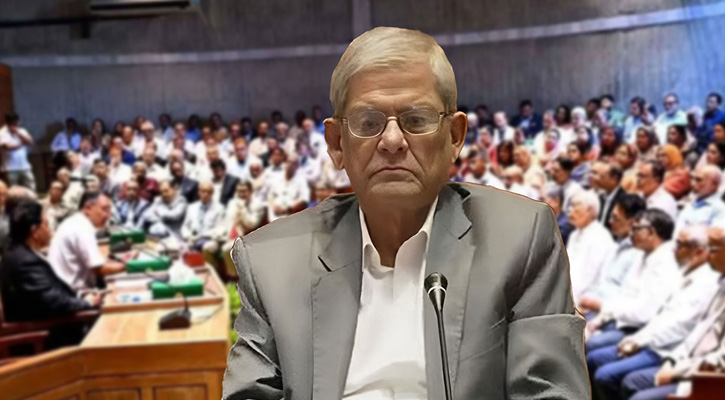 বিদায়ী বক্তব্যে কাঁদলেন মির্জা ফখরুল, চাইলেন দলীয় এমপিদের ভোট
