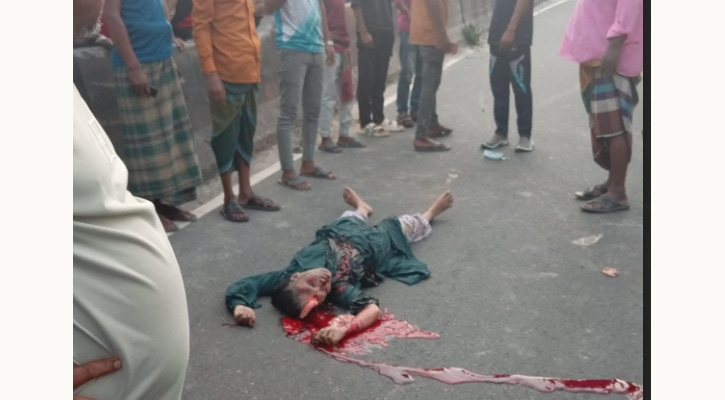 দাউদকান্দি কাউন্টারে পিকআপের চাপায় নার্স নিহত