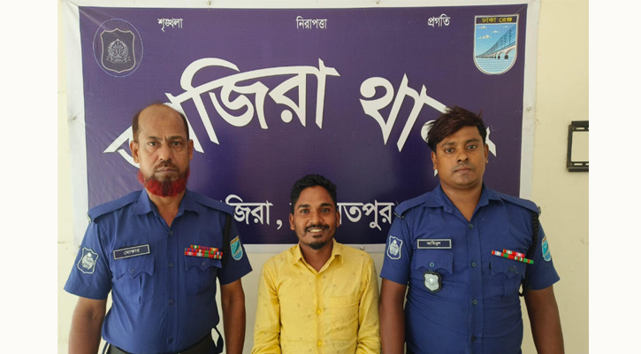 জাজিরায় সন্ত্রাসবিরোধী আইনের মামলায় ছাত্রলীগ নেতা শামীম মাদবর গ্রেপ্তার