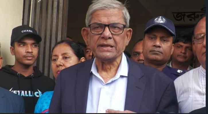 রাষ্ট্রে পরিণত করার সুযোগ এসেছে : মির্জা ফখরুল