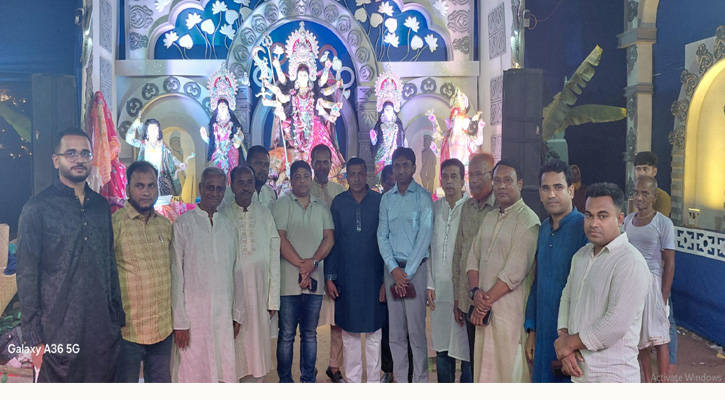 চান্দিনায় পূজা মন্ডপ পরিদর্শনে বিএনপির উপজেলা মনিটরিং টিম