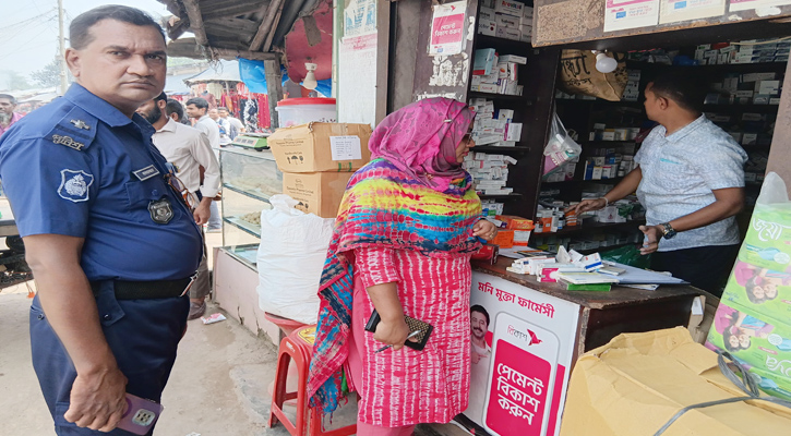 মান্দার সুতিরহাটে ইউএনও কর্তৃক মোবাইল কোর্টে ১১ হাজার টাকা জরিমানা