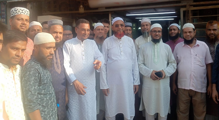 জামায়াতের এমপি প্রার্থী হাসান মাহবুব মাস্টারের নির্বাচনী প্রচারণা