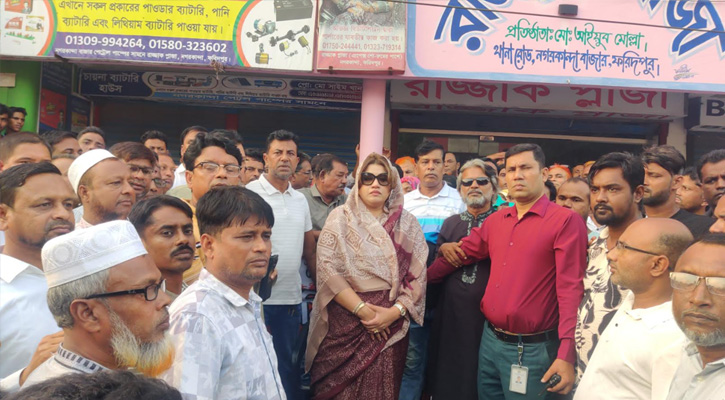 বিএনপির বিক্ষোভ মিছিল, নেতৃত্বে পররাষ্ট্র প্রতিমন্ত্রী শামা ওবায়েদ