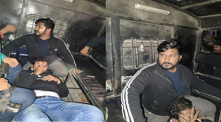 রংপুরে বিশ্ববিদ্যালয় এলাকা থেকে অস্ত্রসহ দুই এনসিপি নেতা আটক