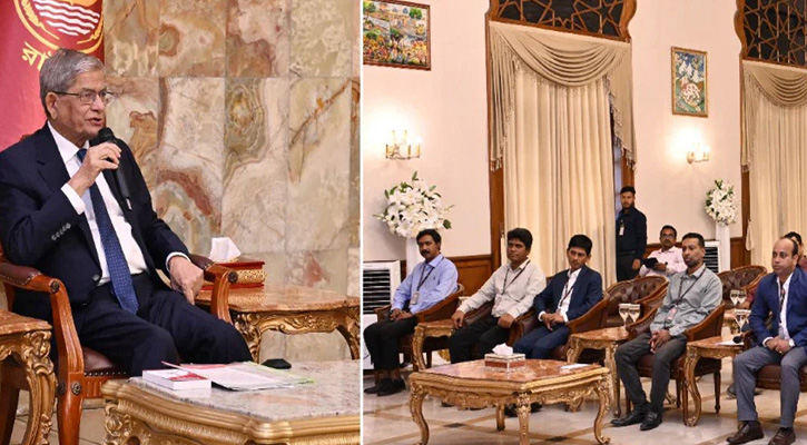 গণতান্ত্রিক ব্যবস্থার মূল স্তম্ভ গণমাধ্যম: রাষ্ট্রপতি