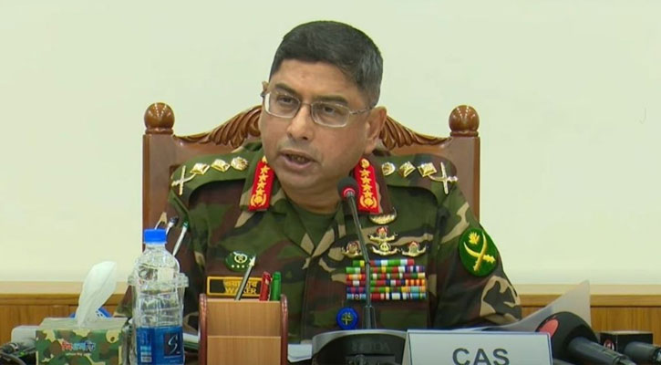 নির্বাচন না হওয়ার কোনো সুযোগ নেই: সেনাপ্রধান