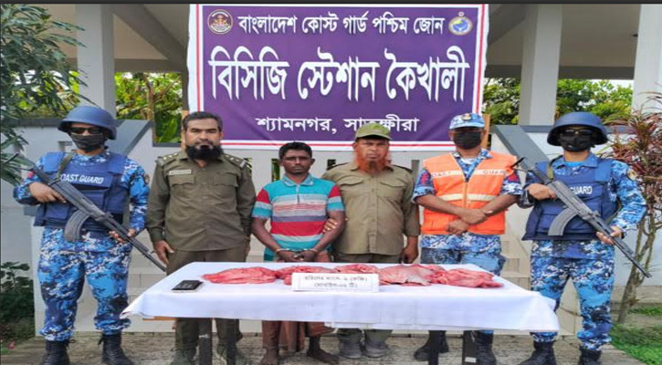 সাতক্ষীরায় হরিণের মাংসসহ -আটক ১
