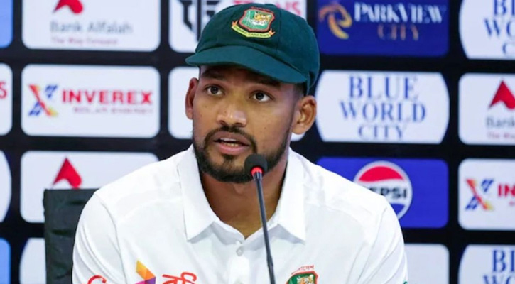 টেস্টের অধিনায়কত্ব ছাড়লেন নাজমুল হোসেন শান্ত