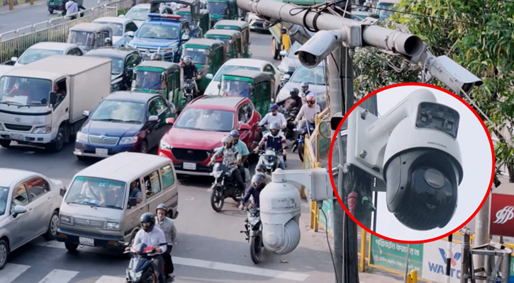 রাজধানীর আরো ৫০ পয়েন্টে বসানো হচ্ছে এআই ক্যামেরা